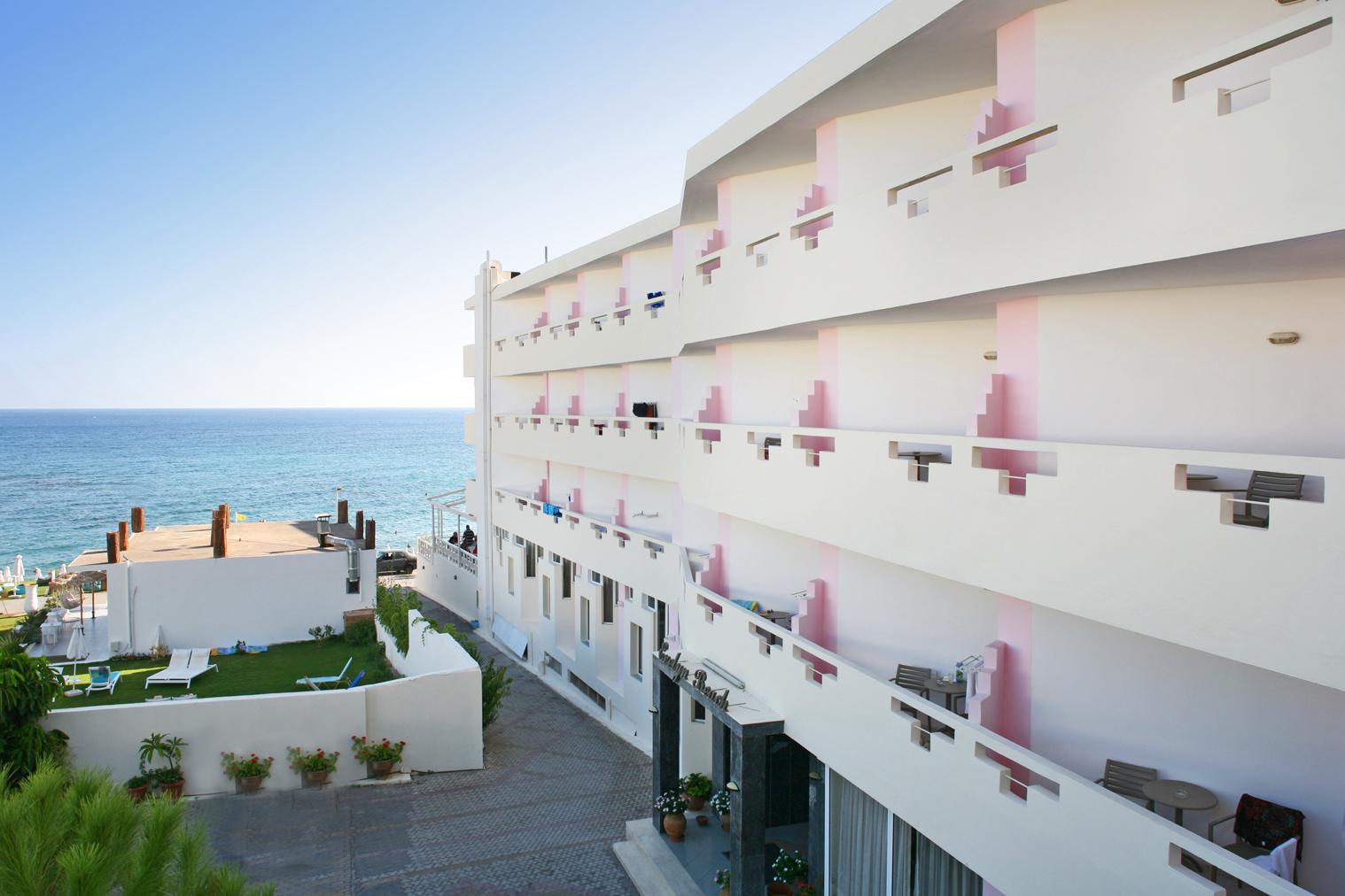 Evelyn Beach Hotel Херсониссос Экстерьер фото
