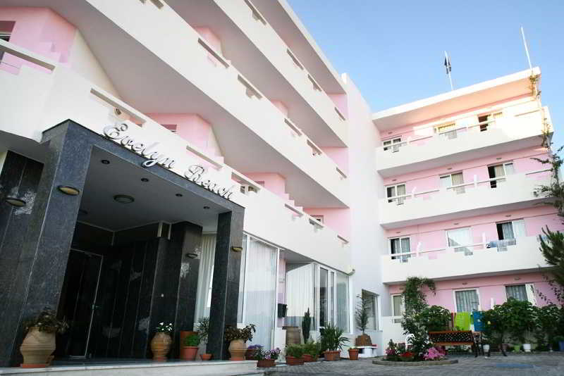 Evelyn Beach Hotel Херсониссос Экстерьер фото