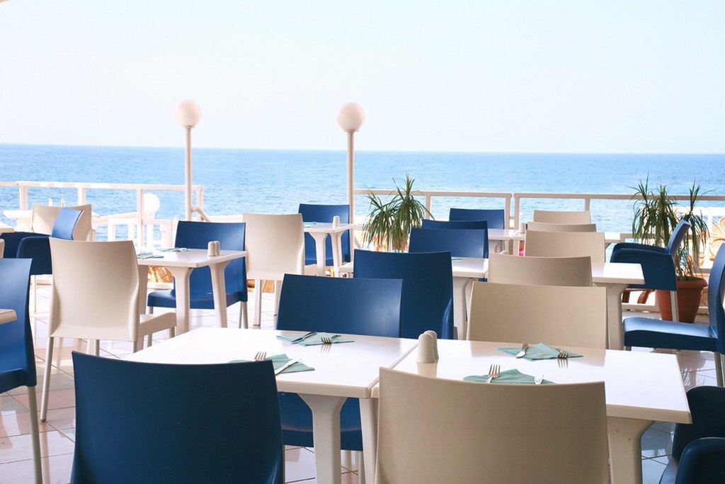 Evelyn Beach Hotel Херсониссос Экстерьер фото